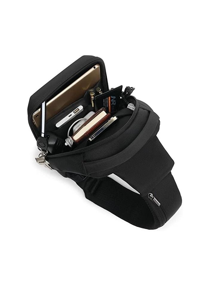 REBENUO BACKPACK FOR ONE SHOULDER HARD SHELL WITH USB AP-39 - Image 2