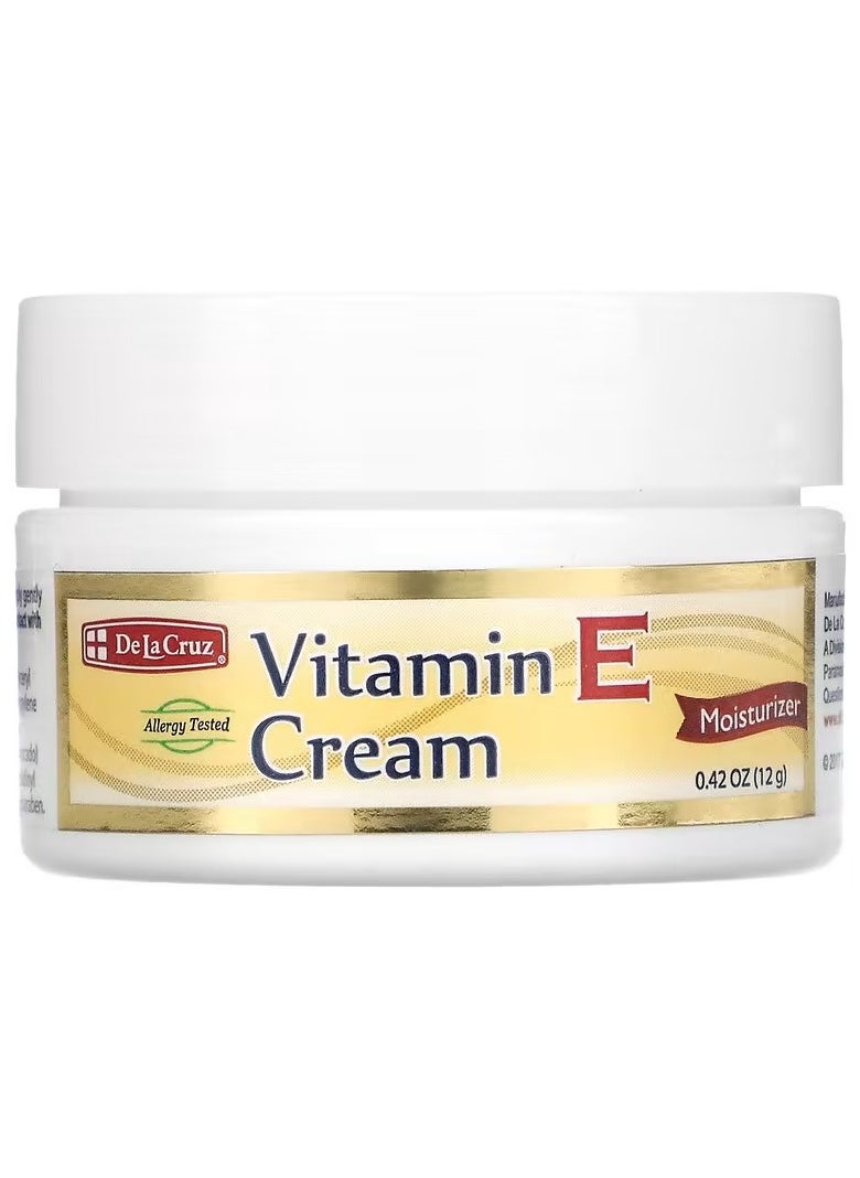 De La Cruz Vitamin E Cream, 0.42 oz (12 g)  - Image 1