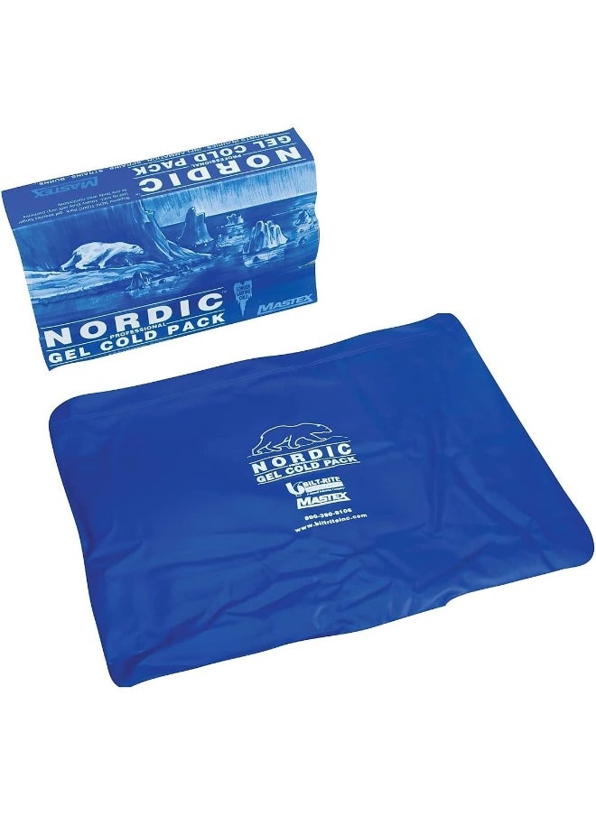 Bilt-Rite Mastex Health - Bilt-Rite Mastex Health Nordic Standard Gel Packs, Blue - Image 1