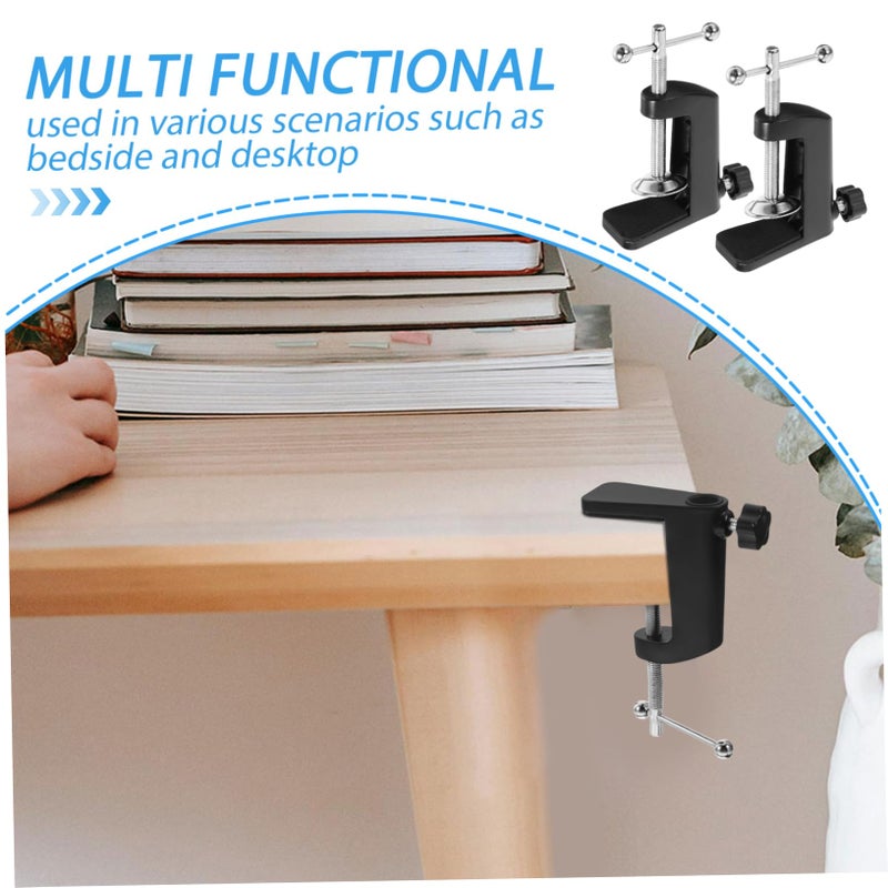 Adjustable Desk Clamp Stand Phone Tablet Holder Mic Mount For Live Streaming - Image 5
