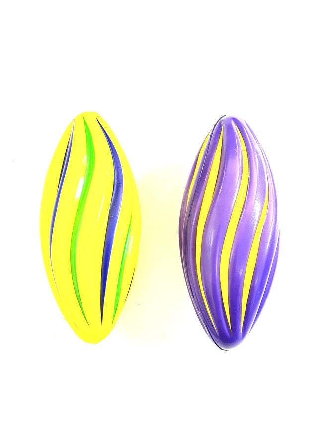 GZYSSL 2 Pcs Foam Footballs 7.5" Football Stress Balls Bulk Party Decorations Sports Event Gift - Image 2