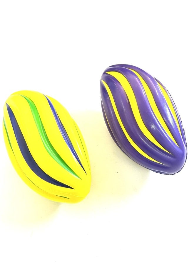 GZYSSL 2 Pcs Foam Footballs 7.5" Football Stress Balls Bulk Party Decorations Sports Event Gift - Image 3
