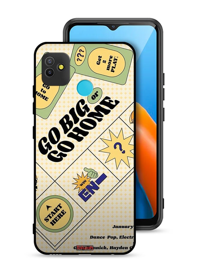 Tolwak Tecno Pop 5 Protective Case Cover Go Big Or Go Home - Image 1