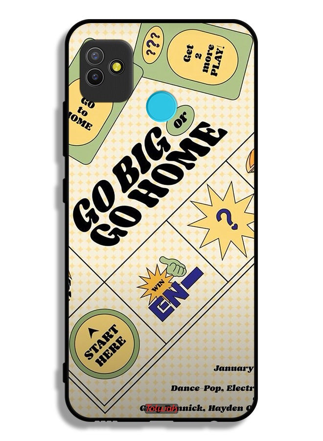 Tolwak Tecno Pop 5 Protective Case Cover Go Big Or Go Home - Image 2