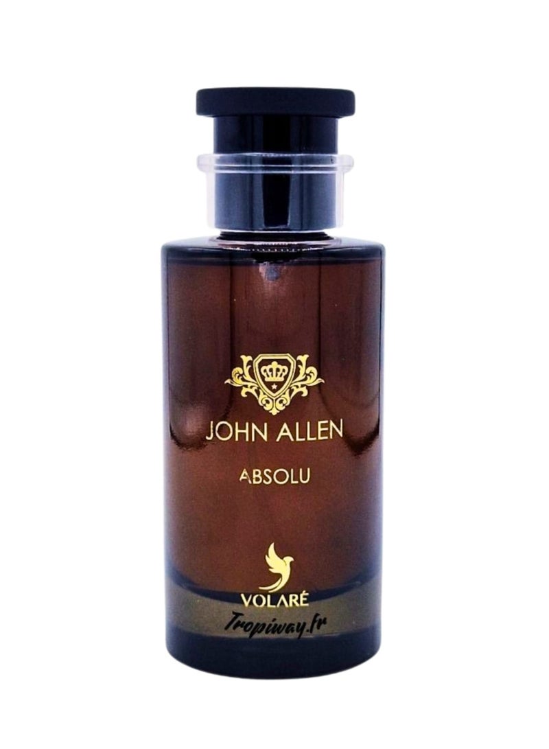 VOLARE John Allen Absolu Eau de Parfum for men ( Inspired by Ombre Nomade Louis Vuitton ) - 100 ml  - Image 3