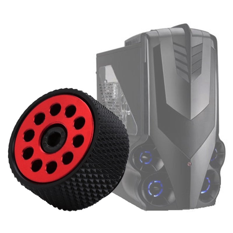 HPQF S1A Computer Water cooled Adjustable Automatic Air Evacuation Valve Black+Red - Image 2