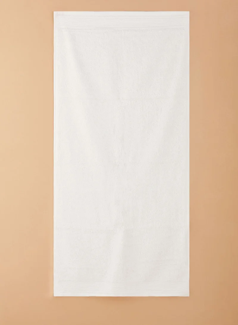 Hema White Bath Towel 50 X 110cm