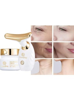 GUANJING Nourishing Lifting Skincare Set Electric Facial Massager Retinol Cream 28 Days Improve Skin Texture Of The Whole Face  - Image 2