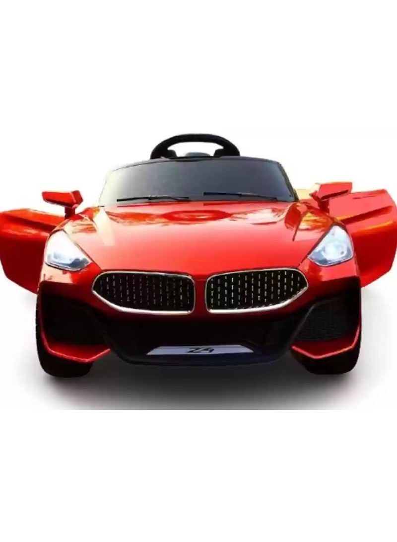 Battery Powered Sports Car - 12V Rechargeable Electric Kids Car for Driving (Red) - Image 1