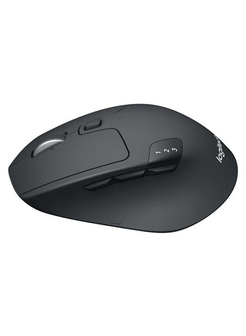 Logitech M720 Triathalon Wireless Optical Mouse Black - Image 2