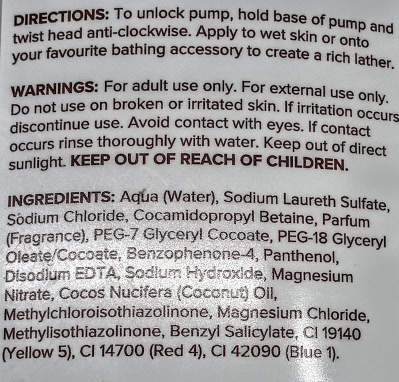 CREIGHTONS COCONUT OIL BODY WASH 338 Fl oz deep cleansing infused with coconut oil 1l - Image 5