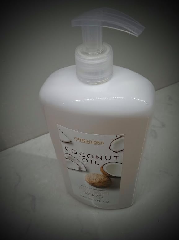 CREIGHTONS COCONUT OIL BODY WASH 338 Fl oz deep cleansing infused with coconut oil 1l - Image 1