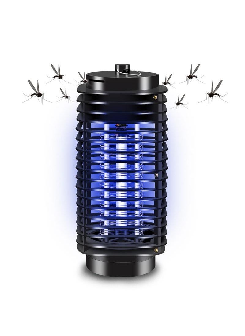 Generic - Electric 220V Light Mosquito Killer Fly Bug Insect Zapper Trap Catcher Lamp Black - Image 1