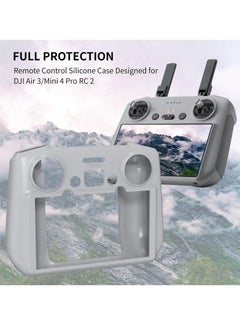 SYOSI Silicone Protective Cover Sleeve for DJI Air 3/Mini 4 Pro RC 2 Remote Controller, Protective Case Compatible with DJI Air 3 or Mini 4 Pro RC 2 Controller Accessories  - Image 2