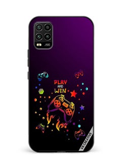 Protective Case Cover For Xiaomi Mi 10 Lite 5G Play And Win Design Multicolour
