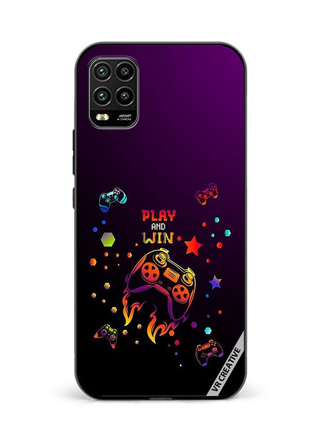 VR CREATIVE - Protective Case Cover For Xiaomi Mi 10 Lite 5G Play And Win Design Multicolour - Image 1