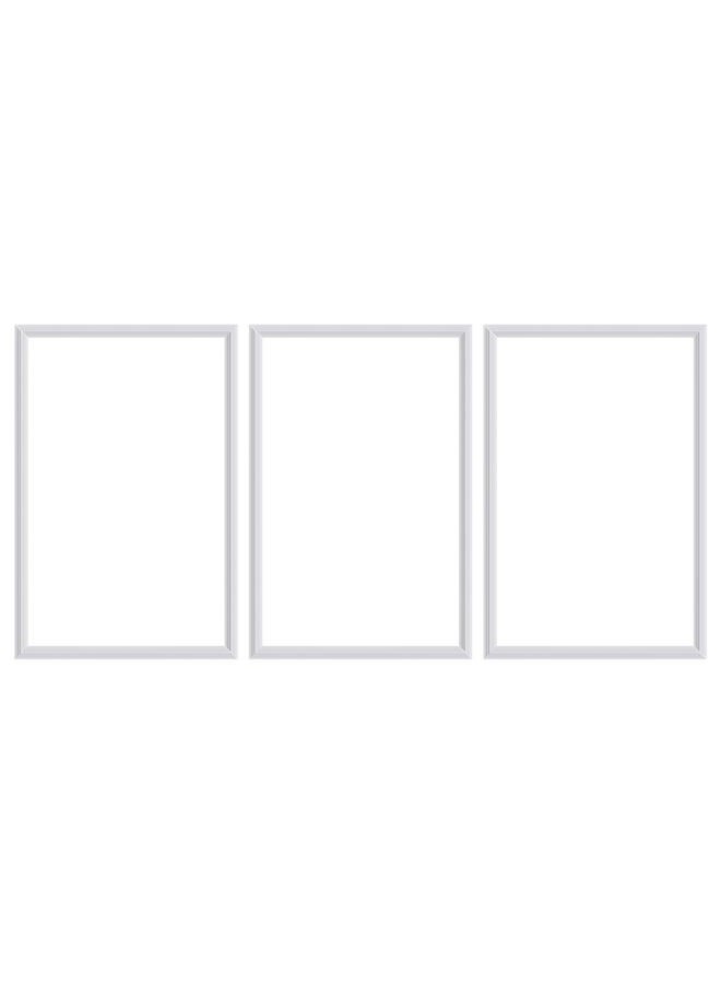 KTINITK 3 PCS Premade Wainscoting Panels，Accent Wall Panels for Interior Wall Decor,All Edges precut, Factory Primed Wall molding Pieces (16 x 24 in) - Image 1