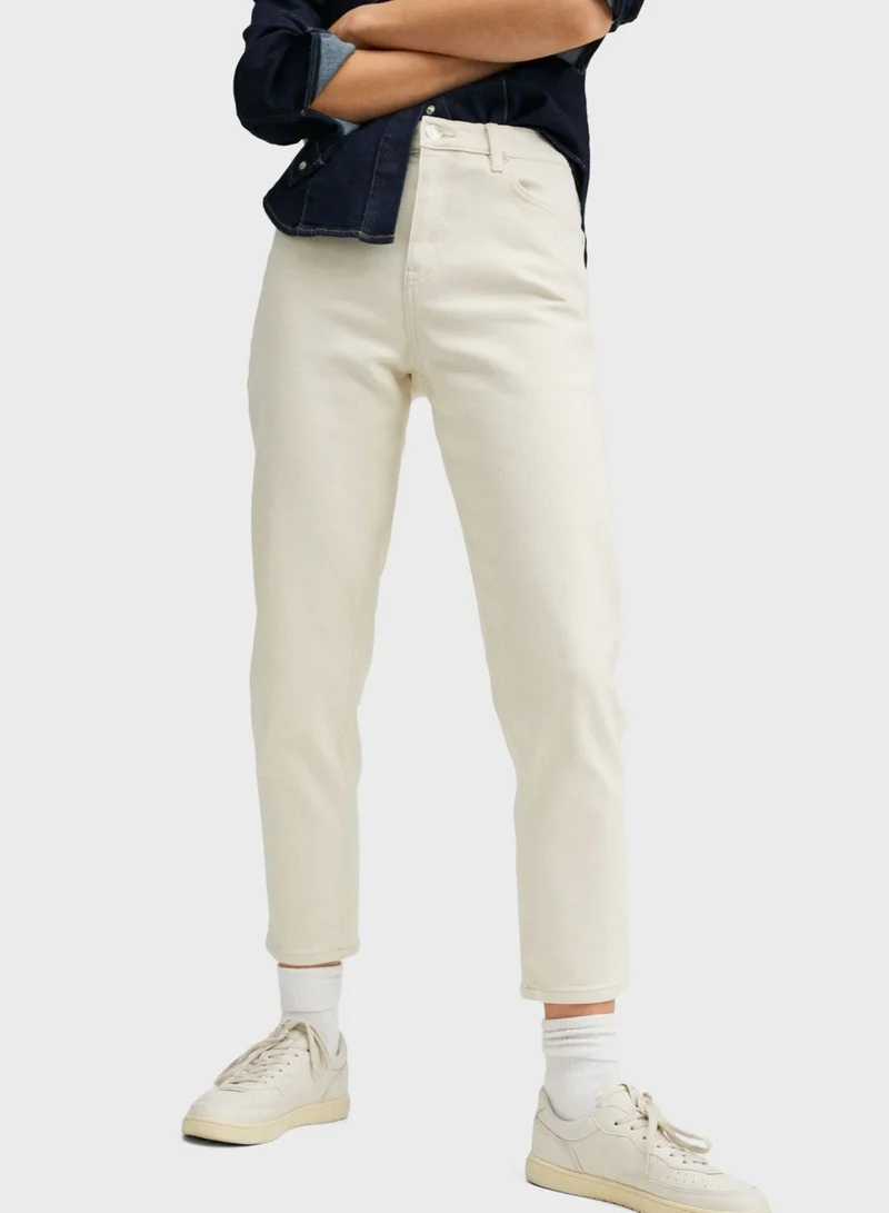MANGO High Waist Skinny Jeans