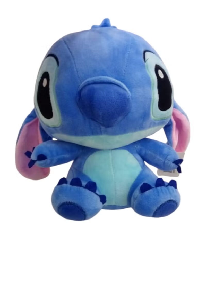 2 Pcs Stitch and Angel Plush Toys Combo Pack – 11 Inch Soft Blue & Pink Stuffed Animal Figures | Cute Alien Huggable Doll Set for Kids Bedroom Decor | Best Birthday, Eid Ramadan & Christmas Gift for Toddlers, Babies & Girls - Image 5