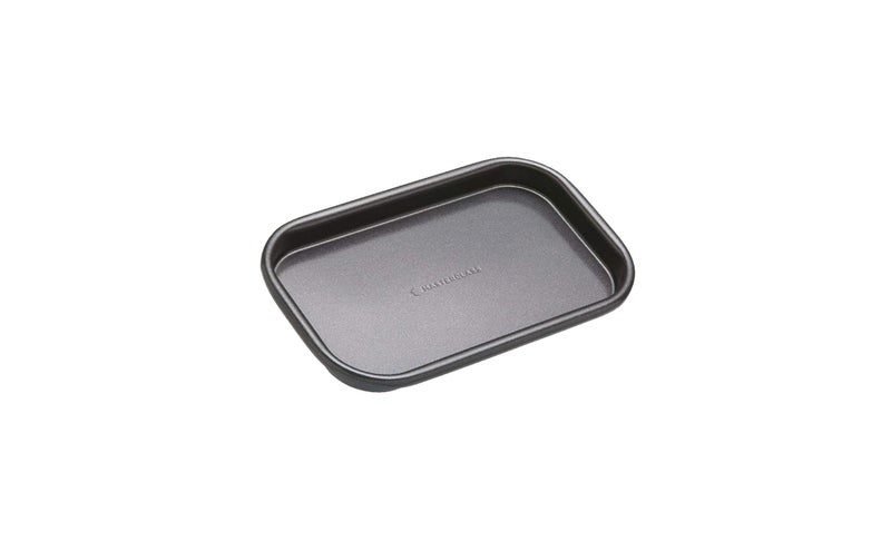 Master Class MasterClass Single Portion Baking Tray with PTFE PFOA and BPA Free Non Stick Robust 1mm Thick Carbon Steel 165 x 10 cm Grey