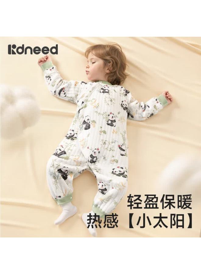 Kidsneed Baby Cotton-padded Autumn Winter Romper Warm Newborn Jumpsuit 66cm