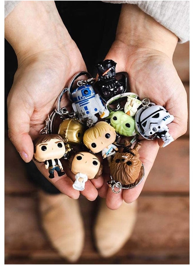 Funko - Funko POP Pop! Keychain: Star Wars - Princess Leia, Multicolor, Standard - Image 1