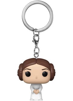 Funko POP Pop! Keychain: Star Wars - Princess Leia, Multicolor, Standard