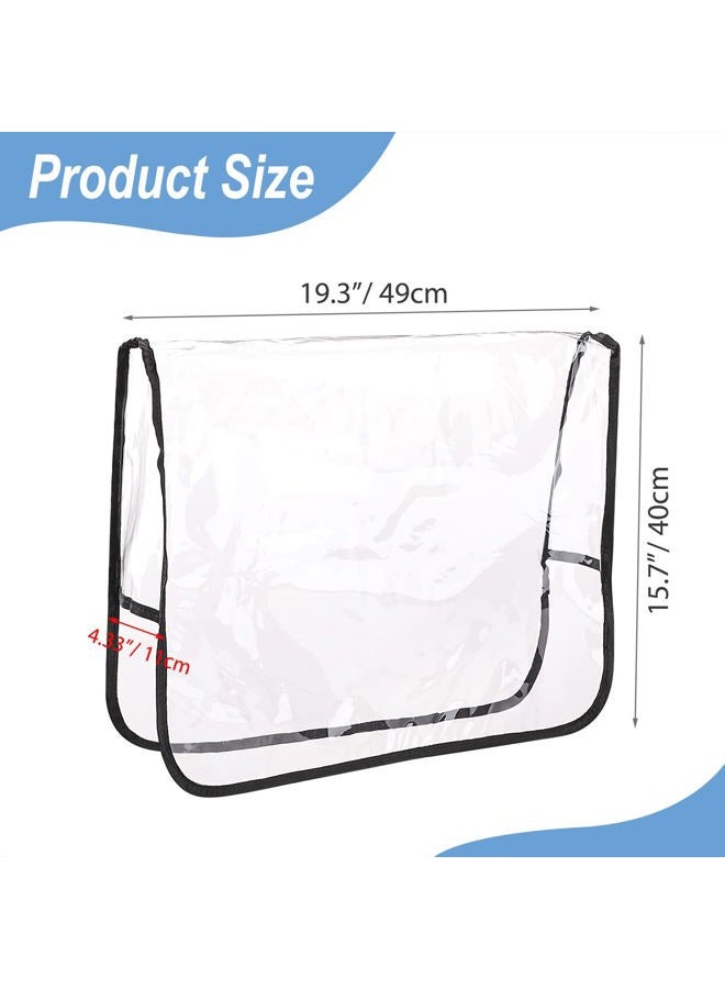 Noverlife Chair Back Cover, Beauty Salon Chair Protective Cover, Square Hairdressing Chair Back Covers, Prevents Damage to Spa/Salon Chair, Barber Hair Salon Chair Cover, Fits Most Salon Chairs - Image 4