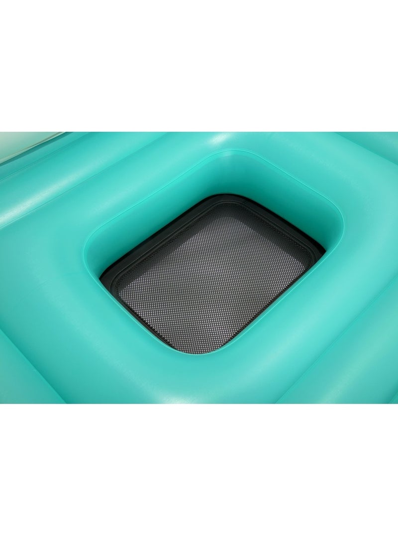 Bestway - Hydro-Force 5-Person Bathing Island Sunny Lounge 300 x 275 cm - 43407 - Image 4