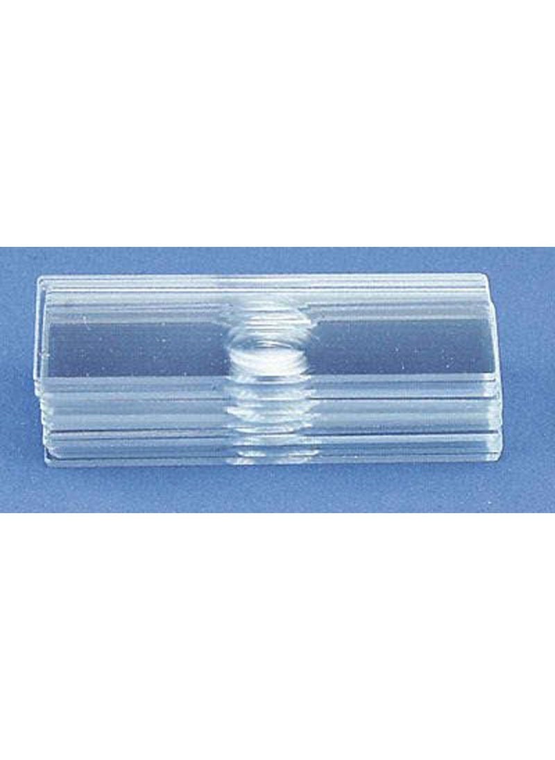 AmScope AmScope BSC12 Microscope Slides Single Depression Concave Pack of 12 Clear  - Image 3