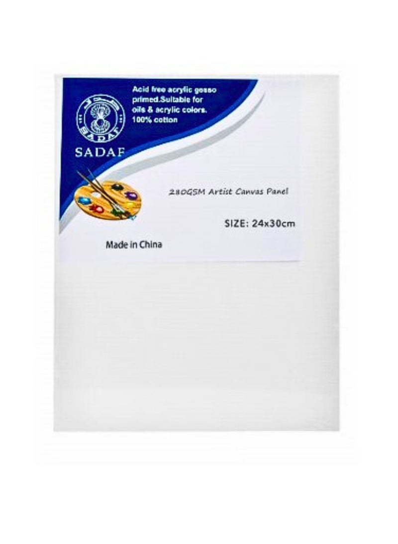 Sadaf لوحة قماشية 24x30 سم سمك 280 جرام 2 قطعة - Image 2