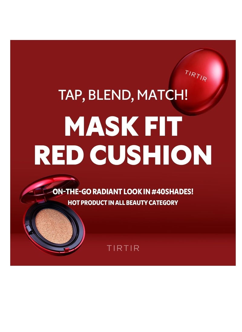 TIRTIR - TIRTIR Mini Size Mask Fit Red Cushion Foundation, 24N LATTE| 0.15 Fl Oz - Image 1
