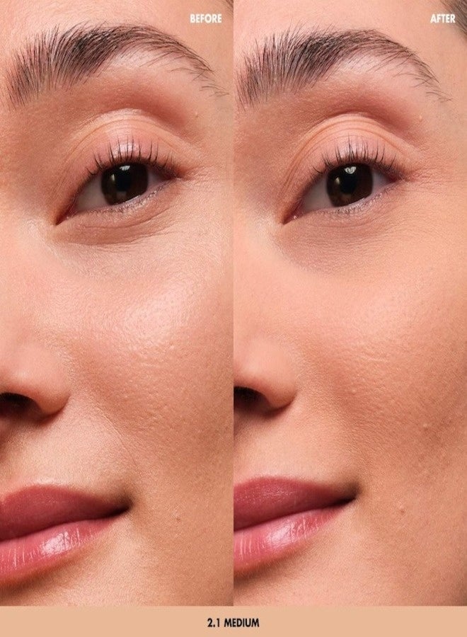 MAKE UP FOR EVER HD Skin Blurring & Perfecting Pressed Powder 10g – Shade 2.1 Medium – For Medium Light to Medium Skin Tones – Shine-Control, Smoothing & Longwear Finish - Image 2