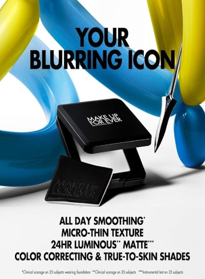 MAKE UP FOR EVER HD Skin Blurring & Perfecting Pressed Powder 10g – Shade 2.1 Medium – For Medium Light to Medium Skin Tones – Shine-Control, Smoothing & Longwear Finish - Image 5