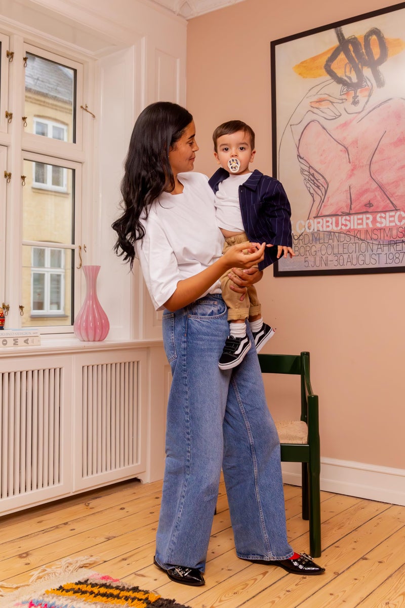 BIBS Pacifiers - Studio 2 Pack | Round Nipple Baby Pacifier | BPA Free Natural Rubber Latex Soother | Made in Denmark | Size 6+ Months | Morning Bloom Vanilla - Image 5