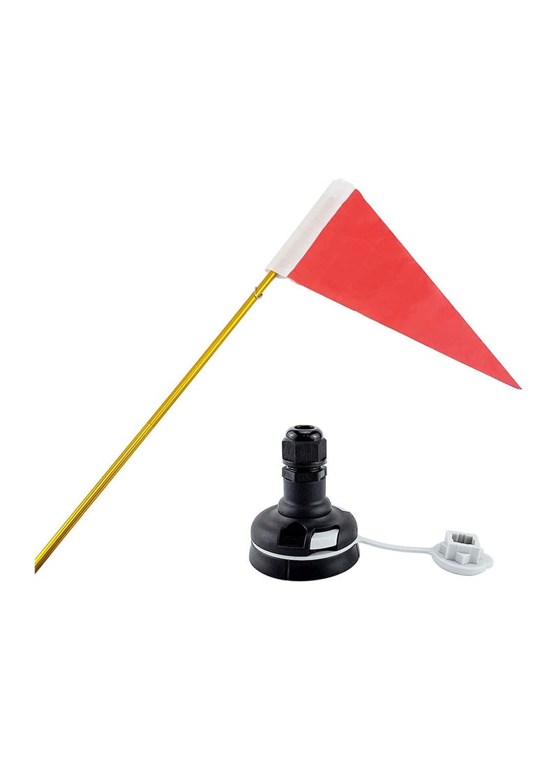 SS WATER SPORTS Flag Holder with base for kayak