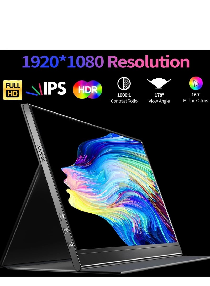 15.6-inch FHD 1080P portable computer monitor  - Image 2
