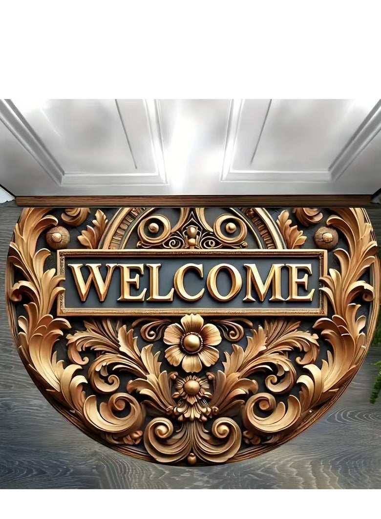 Door Mat Welcome Mat 60x90 cm Front Door Mat Outdoor for Home Entrance Outdoor Mat for Outside Entry Way Doormat Entry Rugs - Image 1