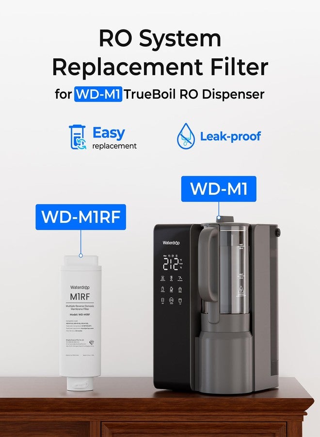 Waterdrop WD-M1RF Filter, Replacement for WD-M1 Countertop Reverse Osmosis System, 12-month Lifetime - Image 2