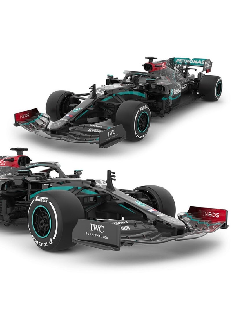 1:18 Mercedes-Benz Racing Car Model , Electric Remote Control Toy Vehicle With Decals , Model Car Gift For Boys And Girls Black 31.7 cm*11.8 cm*6.1 cm - Image 3