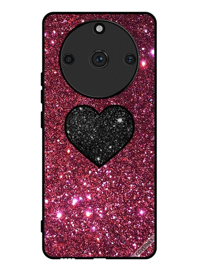 Covernex Protective Case Cover For Realme 11 Pro Heart In Glitters - Image 1