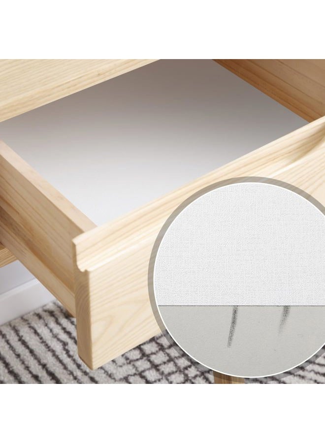 Qianglive White Contact Paper Solid White Peel and Stick Wallpaper 17.3"x120" Matte Self Adhesive Waterproof Vinyl Roll for Bathroom Kitchen Backsplash Cabinets Shelf Liners Drawers - Image 5