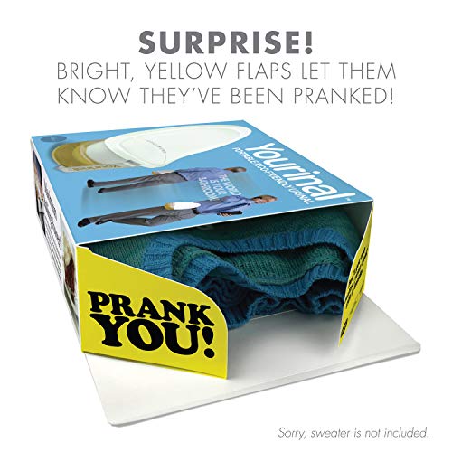 Prank Pack Yourinal Prank Gift Box Wrap Your Real Present in a Funny Authentic PrankO Gag Present Box Novelty Gifting for Pranksters As Seen on Shark Tank - Image 5