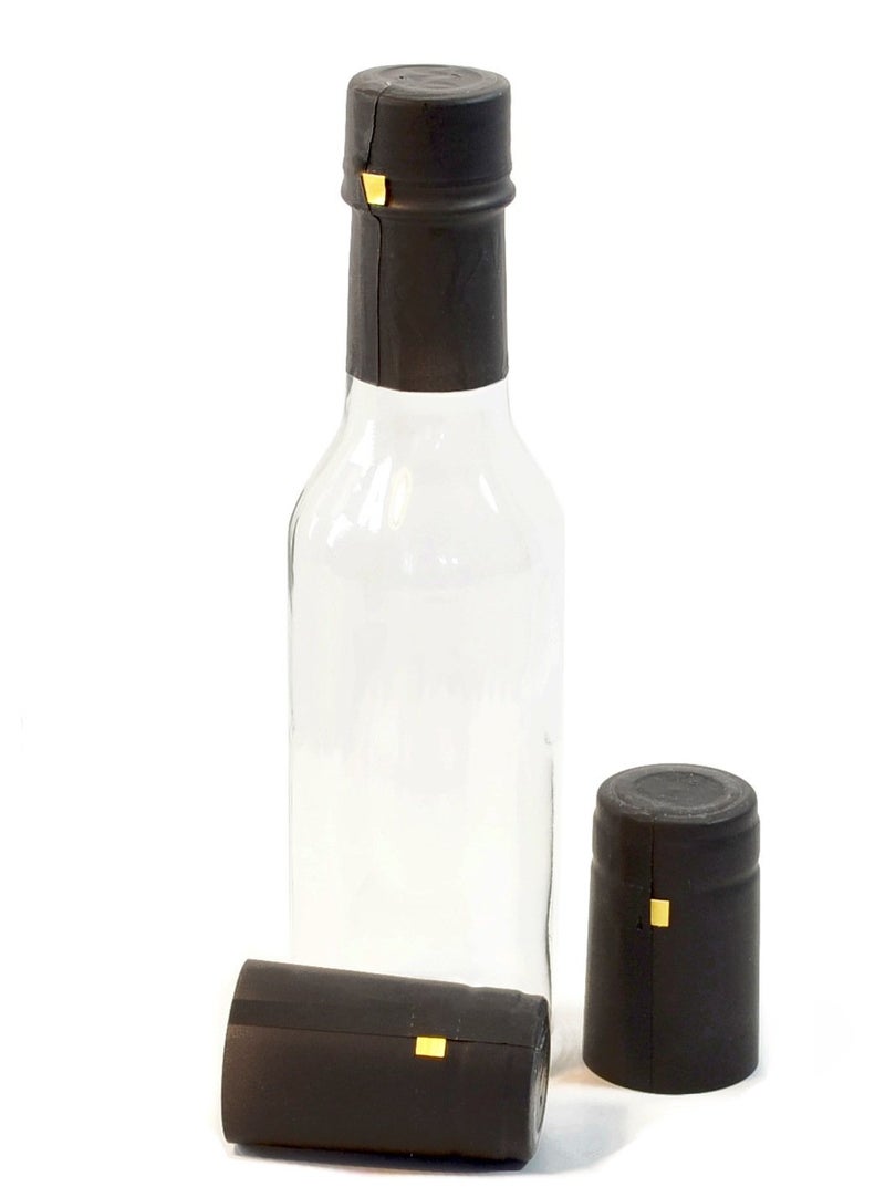 nicebottles Shrink Capsules  Gold  28x50mm  Pack of 30 - Compatible with NiceBottles 5oz & 10oz Woozy & Hot Sauce Bottles - Image 3