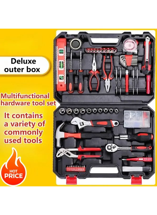 Set Of 8 Heavy Duty All In One Tool Kit With Portable Case For DIY Carpentry Repairs - Image 2