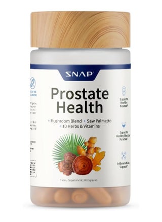 Prostate Health Support Supplement - With Mushroom Blend, Saw Palmetto, 10 Plants & Vitamins, Natural Prostate Supplements for Men, Dietary Supplement (90 Capsules) - pzsku/Z354288F6104892A3B9E3Z/45/1748859301/361618a7-2e5c-4505-9349-d9e691bcd792