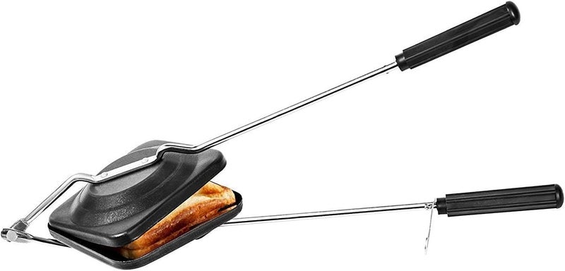 ACHAL ACHAL Black Sandwich Gas Toaster Regular Size Quick Efficient Grilling for Crispy Toasted Sandwiches  - Image 1