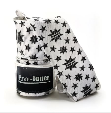 Protoner Boxing Hand wrap 3 Meter, Star Design MMA Karate Weight Training - Image 3
