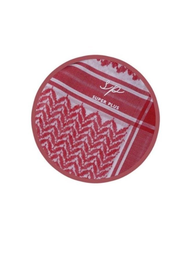 SUPER PLUS Men's Red Shemagh SP001 - Image 3