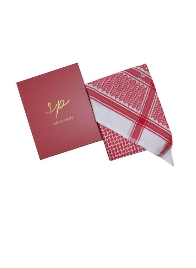 SUPER PLUS Men's Red Shemagh SP001 - Image 1